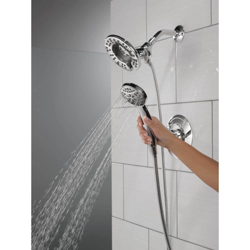 Chrome Multi-Function Handheld Shower Faucet Set