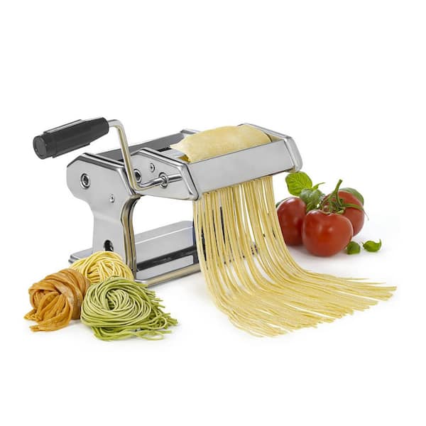 GIANXI Stainless Steel Pasta Maker Machine Kitchen Household Noodle Machine  Three Knife Portable Manual Food Processor