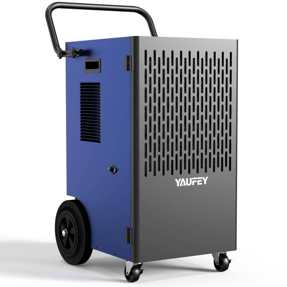 155 pt. Maximum Coverage Area 7500 sq. ft. Dehumidifier in. Black Pumped