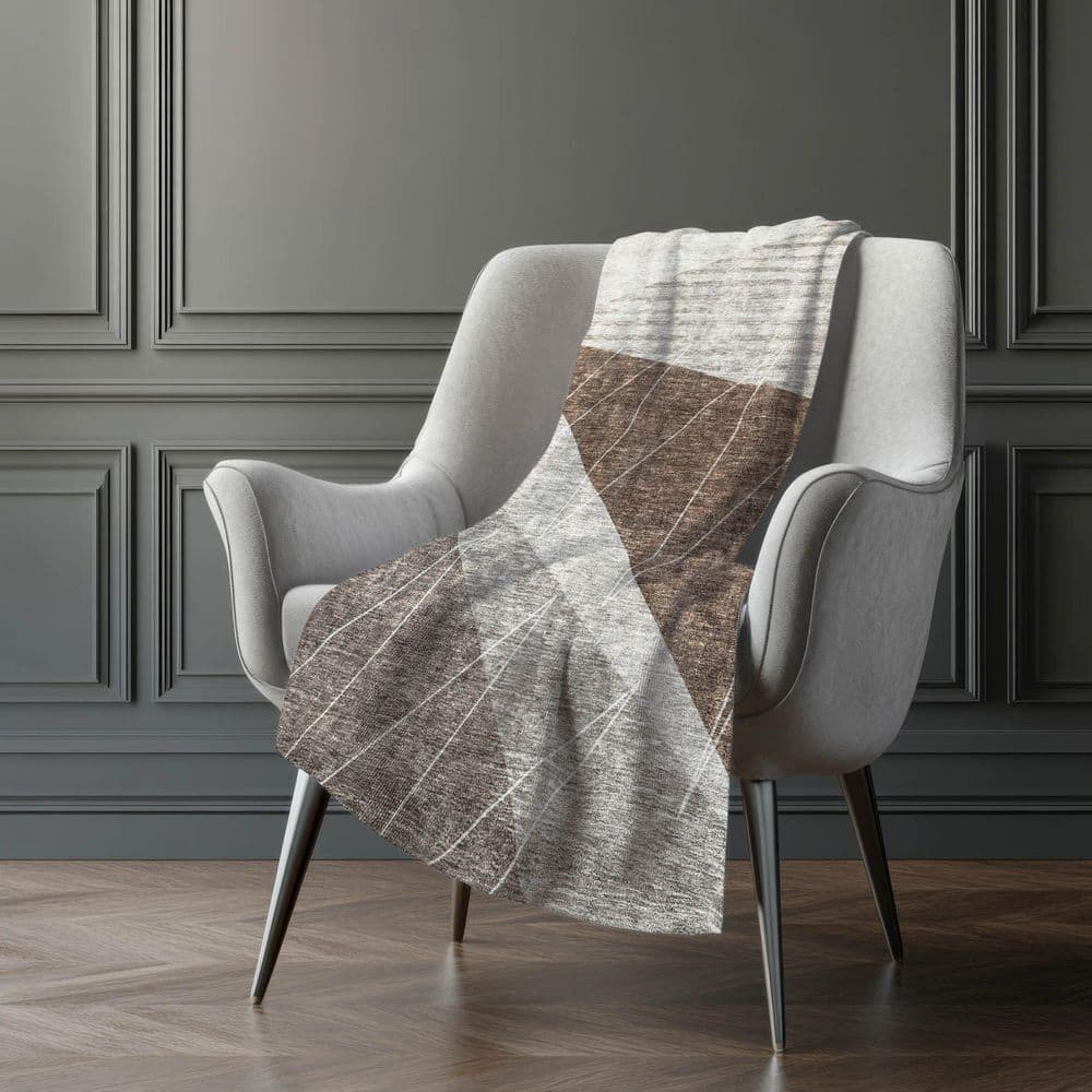 Premium Machine Washable ASB706 Gray 50 in. x 70 in. Sherpa Throw Blanket price history on PriceWatchPro