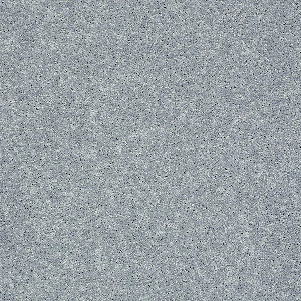 Home Decorators Collection Carpet Sample - Slingshot II - In Color Clear Lake 8 in. x 8 in.