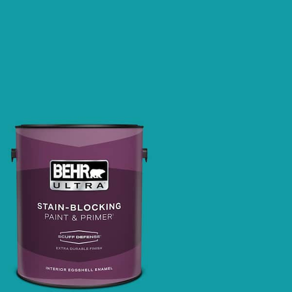 BEHR ULTRA 1 gal. #MQ4-20 Island Dream Extra Durable Eggshell Enamel Interior Paint & Primer