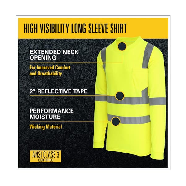  Safety High Visibility Sweatshirt Hoodie Construction Work Pack  for Men Safe Green Medium : Tools & Home Improvement