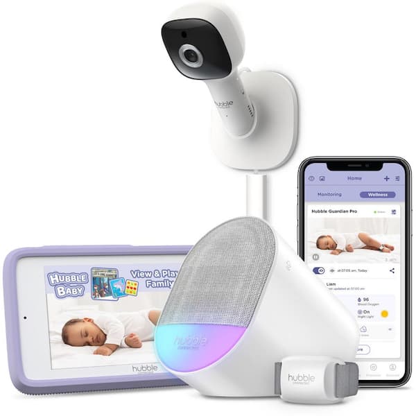 Hubble Guardian Pro Smart Wi-Fi Enabled Baby Movement Monitor