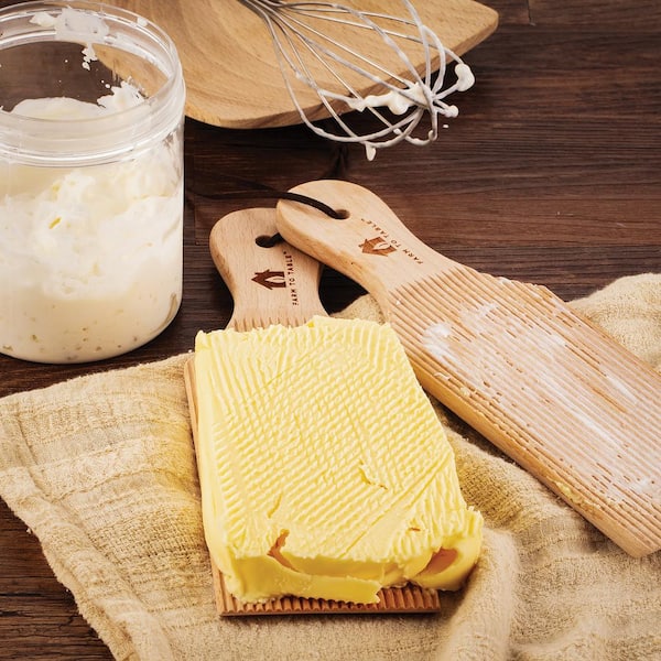 Gnocchi Boards and Wooden Butter Paddles to Easily Create Authentic Homemade Pas 
