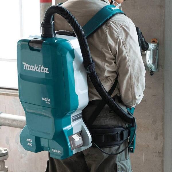 Makita 18-Volt X2 LXT (36V) 1.6 Gal. Bagged Cordless Dry Dust