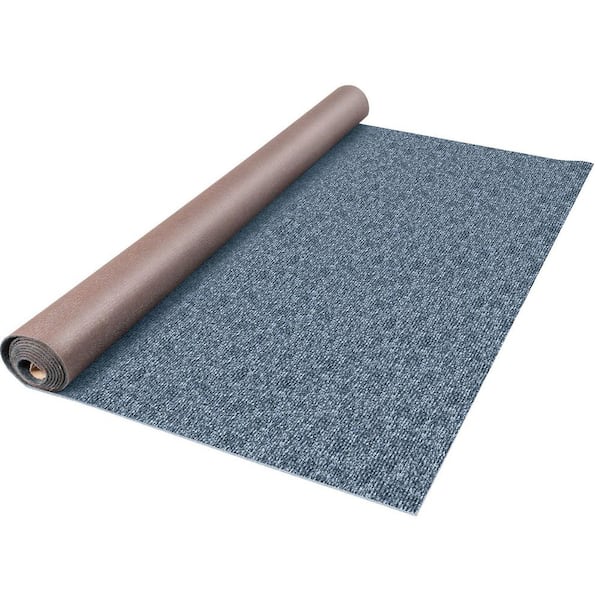 Boat Carpet, 6 ft. x 13.1 ft. Marine Gray Carpet Polyester Texture Waterproof Black Carpet Full Roll Carpet