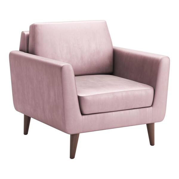 ZUO Mirabelle Pink Arm Chair