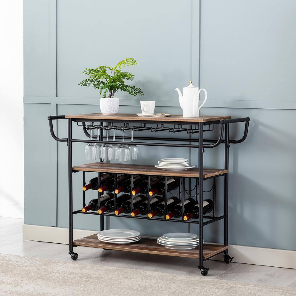 bar cart apartment