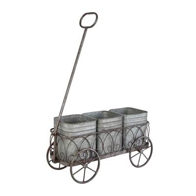 Rolling Plant Cart Wagon