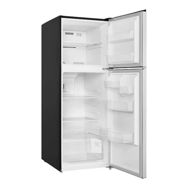 Vissani 10.1 cu. ft. Top Freezer Refrigerator in Stainless Steel