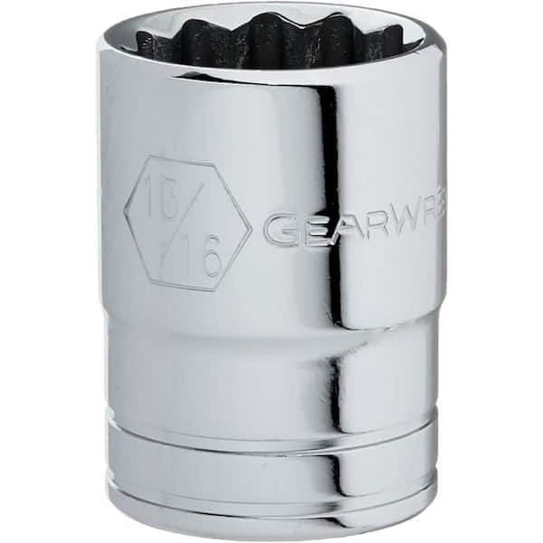 GEARWRENCH 1/2 in. Drive SAE 13/16 in. 12-Point Standard Socket