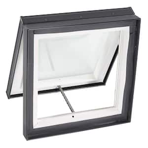 34-1/2 in. x 34-1/2 in. Solar Powered Fresh Air Venting Curb-Mount Skylight with Laminated Low-E3 Glass