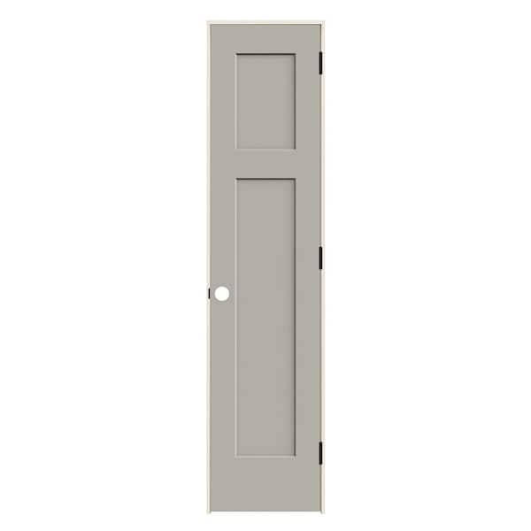 JELD-WEN 18 in. x 80 in. Craftsman Vanilla Painted Left-Hand