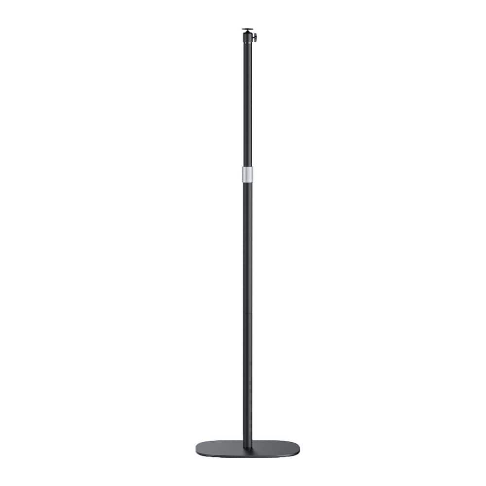 Adjustable Height Projector Stand Floor Mount 20-50in Rotating Camera Webcam Holder Stable Metal Base Black price history on PriceWatchPro