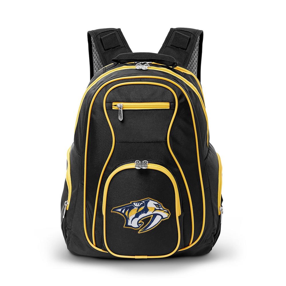 Denco NHL Nashville Predators 19 in. Black Trim Color Laptop Backpack ...