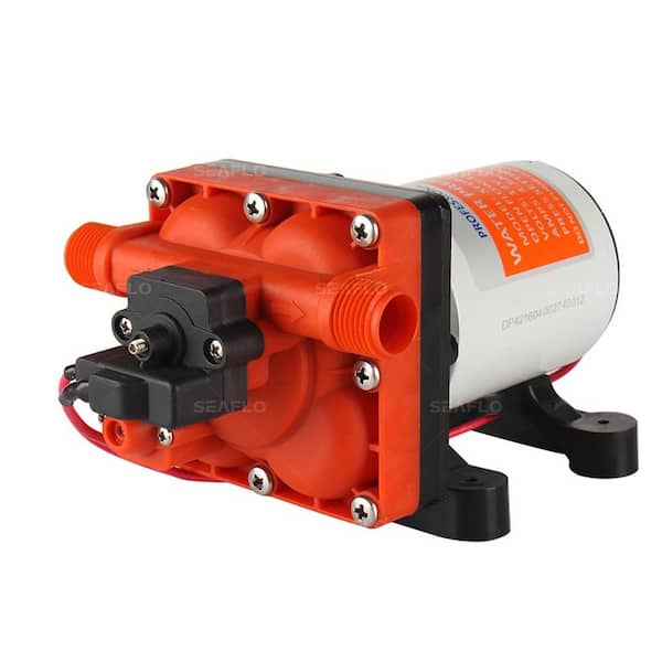 12V waterdruk membraanpomp zelf aanzuigende pomp 70 PSI 5,5 GPM 12V waterdruk membraanpomp zelf aanzuigende pomp 70 PSI 5,5 GPM