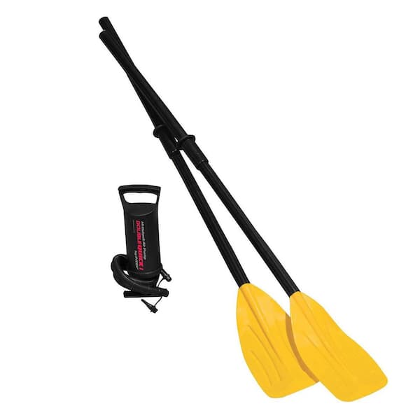 Intex Explorer 300 Inflatable Fishing 3 Person Raft Boat with Pump