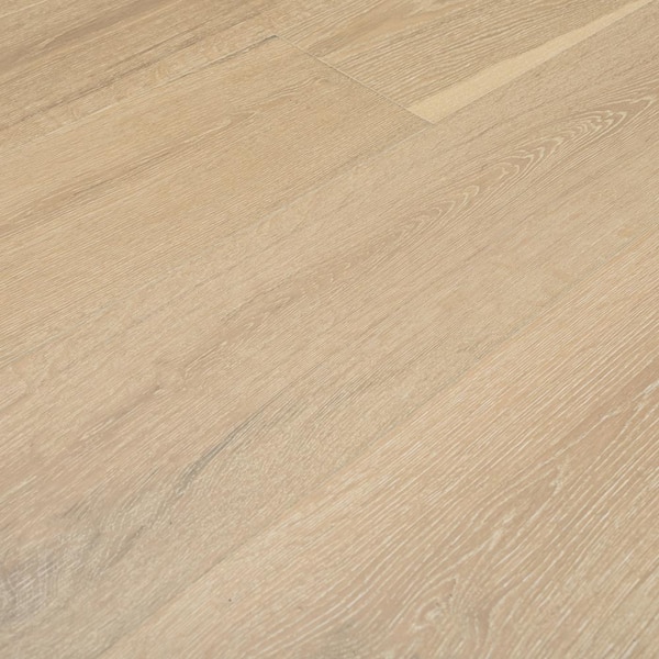 ASPEN FLOORING Steward White Oak 1/2 in. T x 7.5 in. W Tongue and Groove Wire Brushed Engineered Hardwood Flooring (30.4 sqft/case)