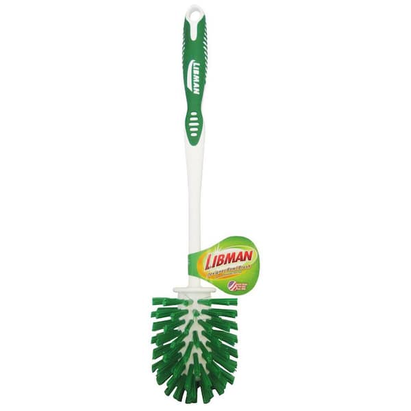 Libman Toilet Brush and Holder with Plunger 1024 - The Home Depot