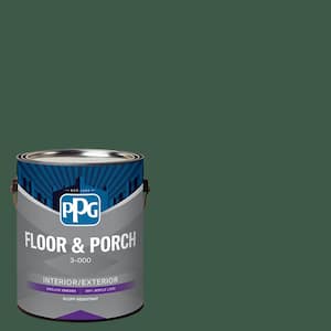 1 gal. PPG1133-7 Royal Hunter Green Satin Interior/Exterior Floor and Porch Paint