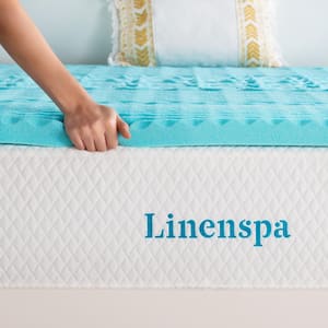 2 in. Zoned Gel Memory Foam Mattress Topper