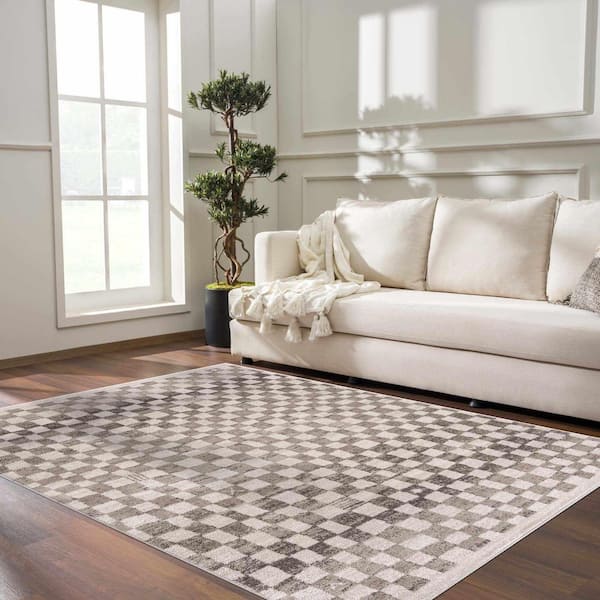 Benjy Cream/Beige/Tan 9 ft. x 12 ft. Area Rug