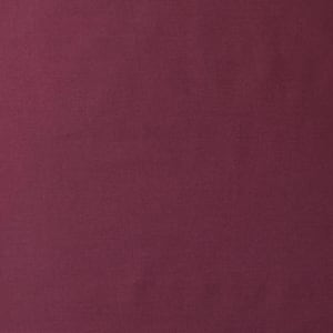 Company Cotton Merlot Cotton Percale Twin Flat Sheet