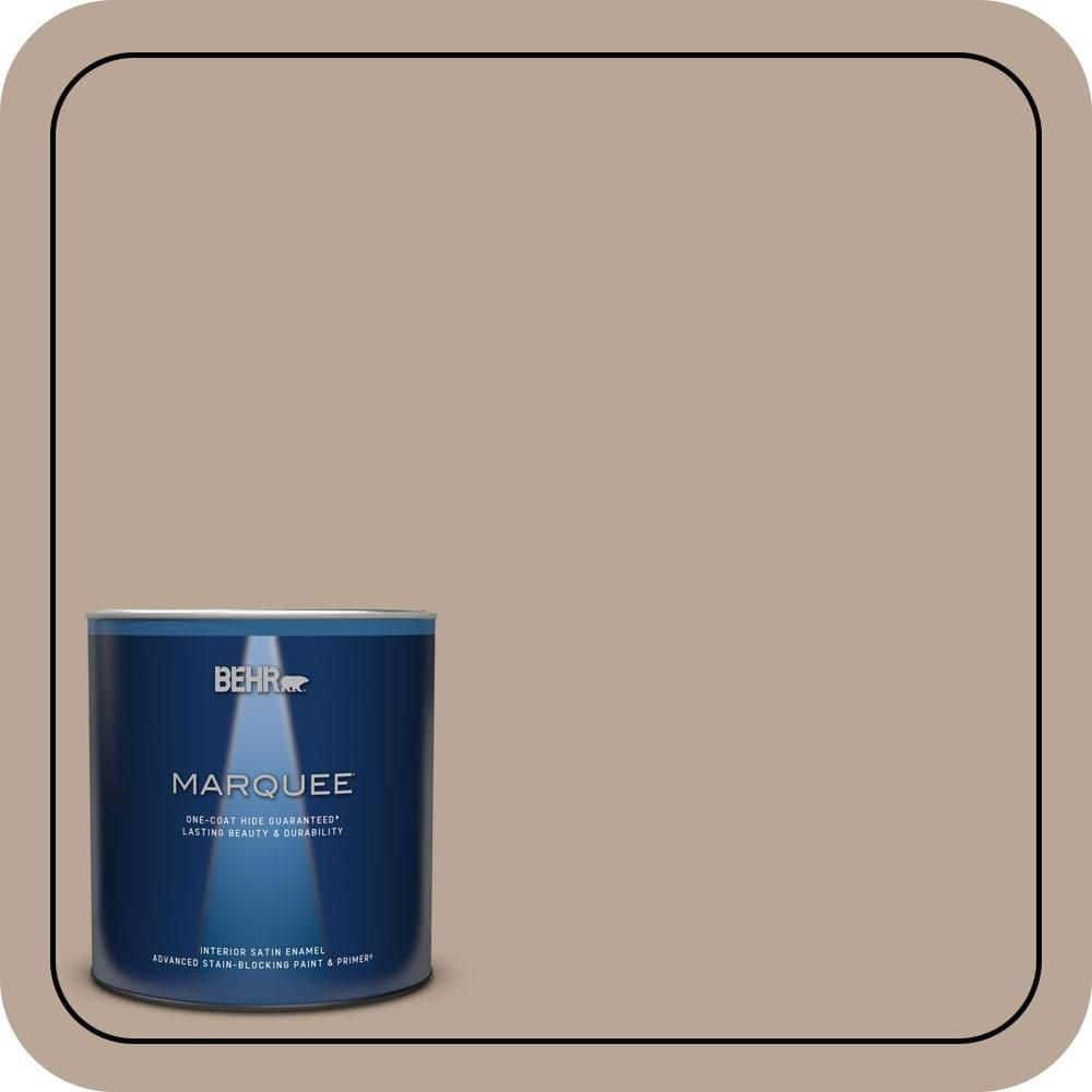 1 qt. #MQ2-37 Eiffel For You One-Coat Hide Satin Enamel Interior Paint & Primer product image for price tracking