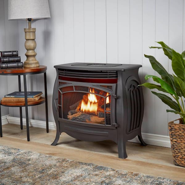 Duluth Forge Dual Fuel Ventless Gas Stove Model FDSR25, Matte