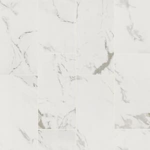 Carrara 12 in. x 24 in. Polished Porcelain Floor and Wall Tile (448 sq. ft./Pallet)