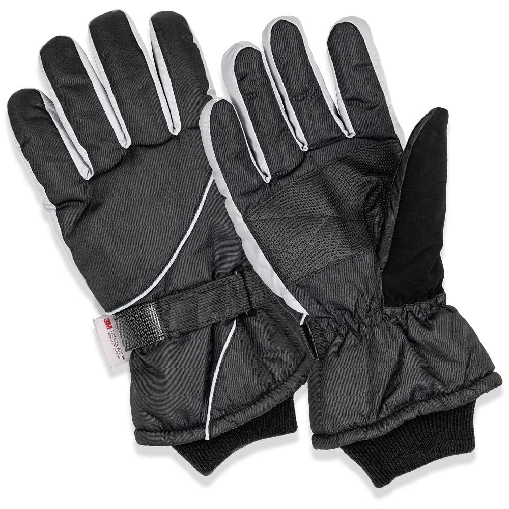 Mens Premium Waterproof Insulated Winter Cold Weather Ski Snow Glove 