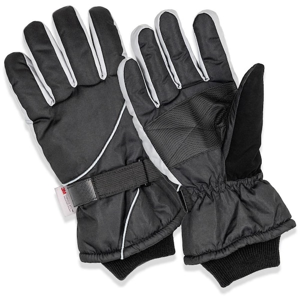 Men's Ski Gloves Winter Snow Insulated Waterproof Warm Colors One Size Fits Most 