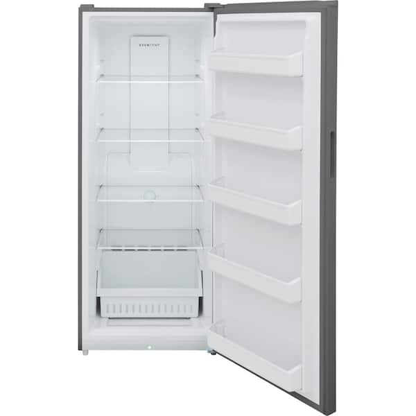 16 cu. ft. Convertible Frost Free Upright Freezer in Fingerprint-Resistant Stainless Steel Look
