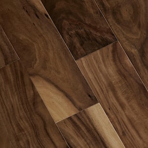 Natural Acacia 3/8 in. T x 5 in. W Hand Scraped Engineered Hardwood Flooring (26.3 sqft/case)