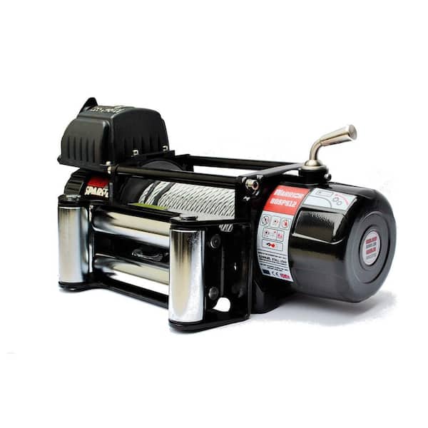 8,000lb Spartan Series PLANETARY Gear Winch with Steel Cable- 8000