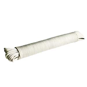 3/16 in. x 100 ft. Plastic Clothesline, White