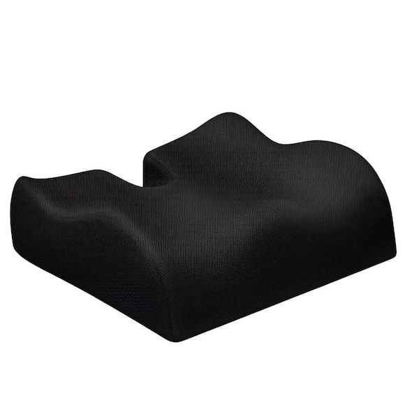 Anti-Slip Wheelchair Cushions with Front High Rear Low and Hump Design, Ergonomic Seat Cushion for Pressure Sore
