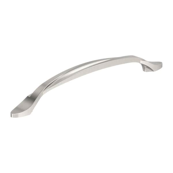 Intertwine 6-5/16 in. (160mm) Center-to-Center Classic Satin Nickel Arch Cabinet Pull