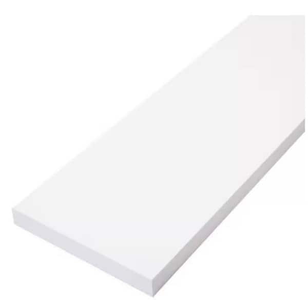 Unbranded 1 in. x 10 in. x 16 ft.  Primed Pine Finger-Joint Board