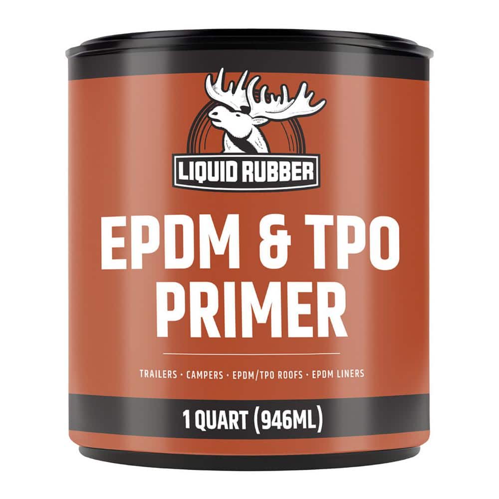 1 qt. EPDM Primer Weatherseal Camper and Trailer Roofing Coating