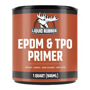 1 qt. EPDM Primer Weatherseal Camper and Trailer Roofing Coating