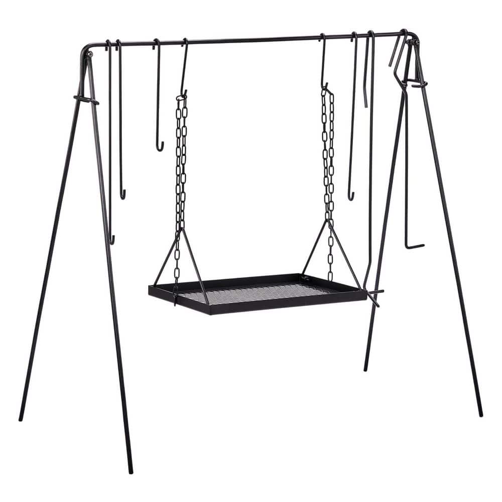 Portable Cookware Hanging Rack Outdoor Camping Bonfire price history on PriceWatchPro