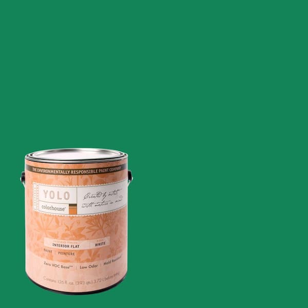 YOLO Colorhouse 1-gal. Thrive .06 Flat Interior Paint-DISCONTINUED