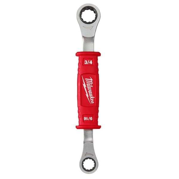 Milwaukee Linemans 2-in-1 Insulated Ratcheting Box Wrench