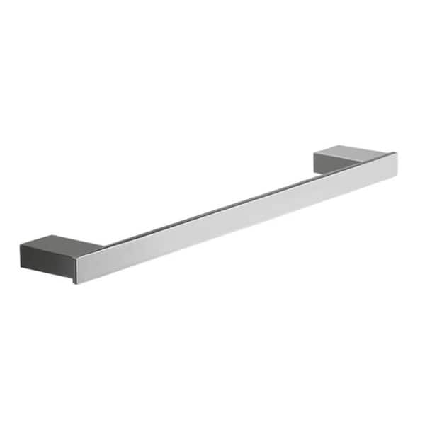 Nameeks General Hotel 17.7 in. Wall Mounted Single Rail Towel Bar in Chrome