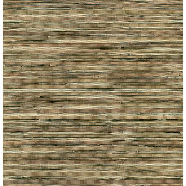 Brewster 56 sq. ft. Faux Grasscloth Wallpaper
