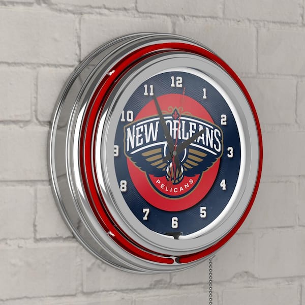 St Louis Blues 18 Neon Clock