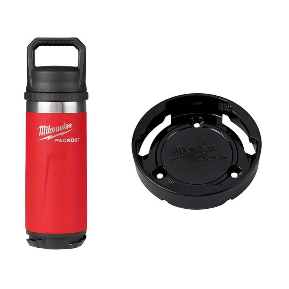PACKOUT RED 18 oz. Insulated Bottle W/PACKOUT Mount price history on PriceWatchPro