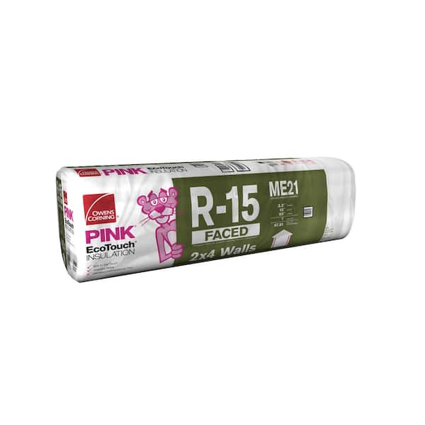 Owens Corning R-15 Kraft Faced Fiberglass Insulation Batt 15 in. x 93 in.